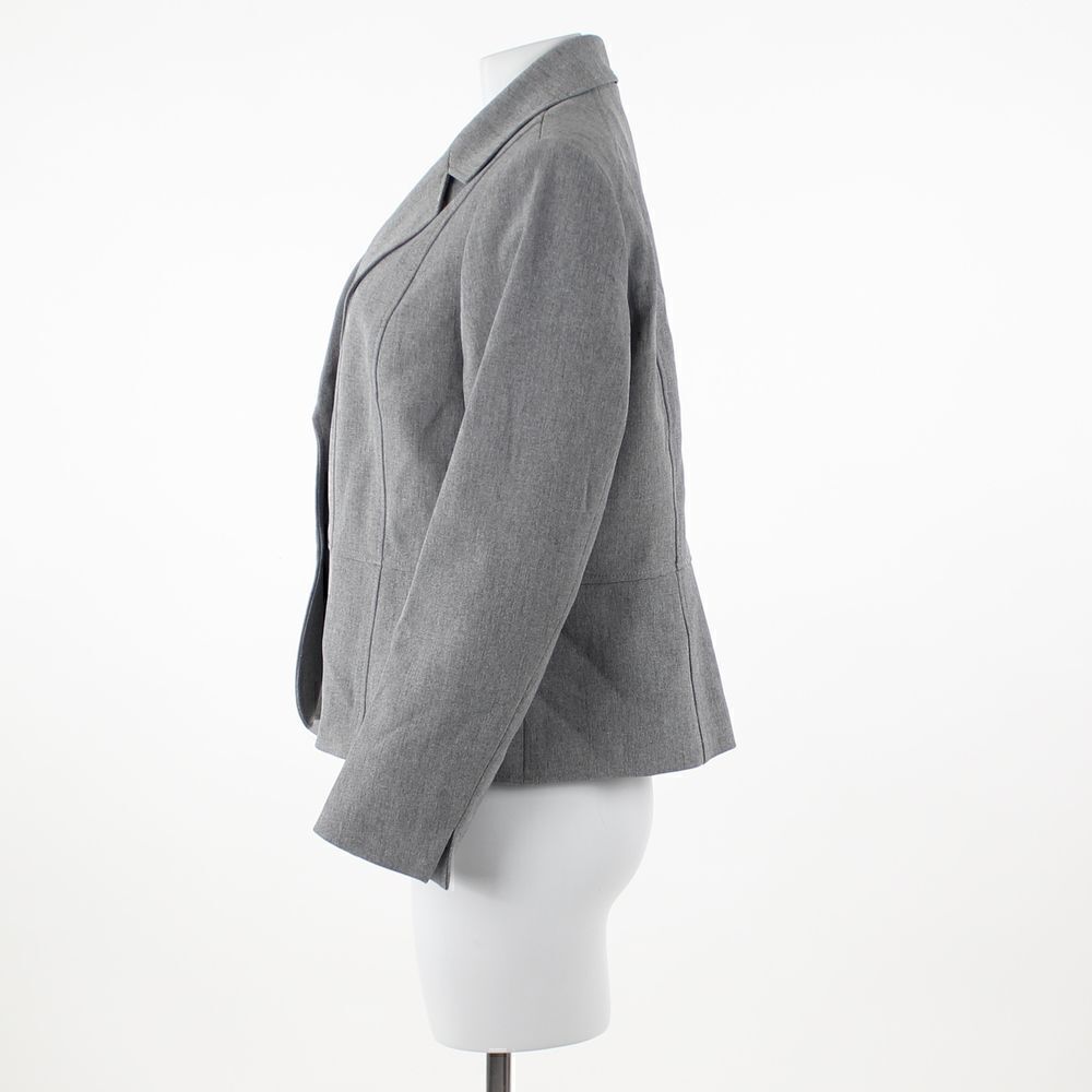 Kasper Two-Button Jacket Grey Black - Picture 4 of 5